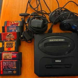 Sega Genesis Console and Games